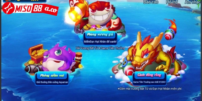 Game Bombing Fishing hấp dẫn tại sảnh JILI