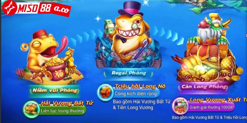 Royal Fishing là một trong những game hot nhất của nhà cái Miso88