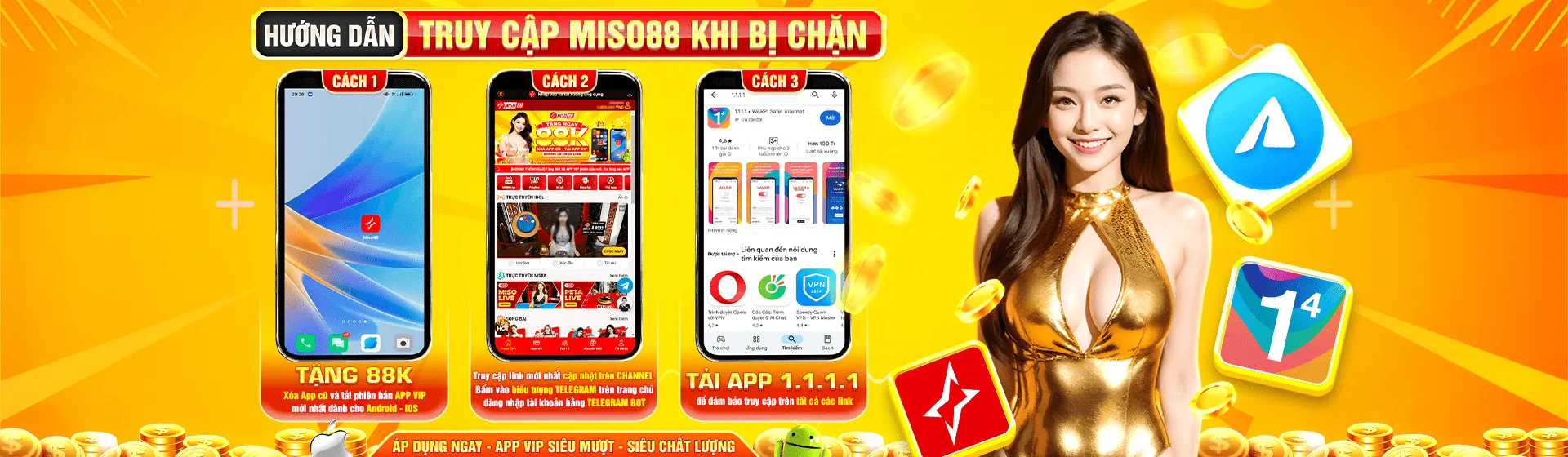 Hướng dẫn tài app VIP